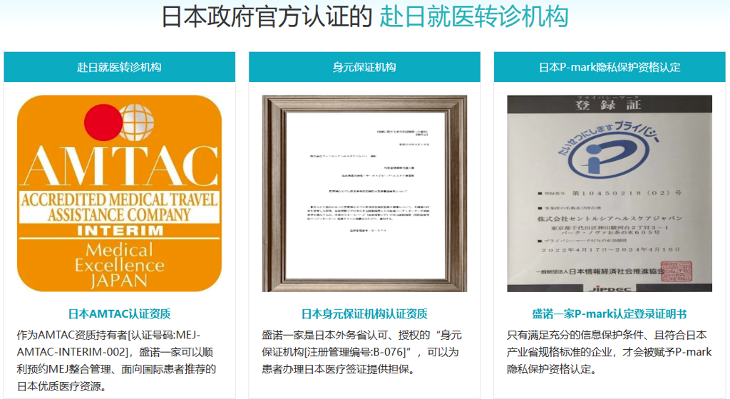 盛诺一家——日本政府官方认证的赴日就医转诊机构 盛诺一家——日本政府官方认证的赴日就医转诊机构