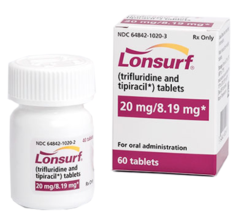 曲氟尿苷替匹嘧啶(lonsurf)Trifluridine+Tipiracil复方药片