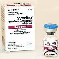 Synribo (omacetaxine mepesuccinate)