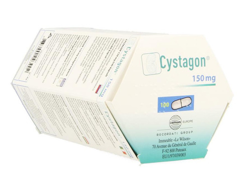 半胱胺酒石酸胶囊(Cystagon)
