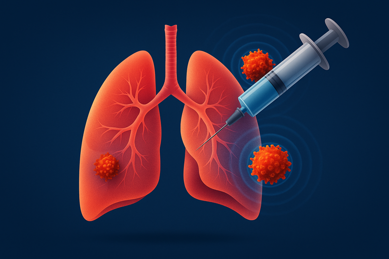 重磅！肺癌疫苗真的来了，全球首个临床试验预计2026年启动，有望预防肺癌、降低复发风险