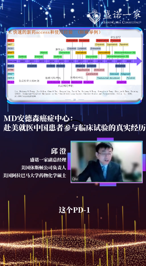 MD安德森癌症中心：肺癌赴美就医患者参与临床试验获得治愈